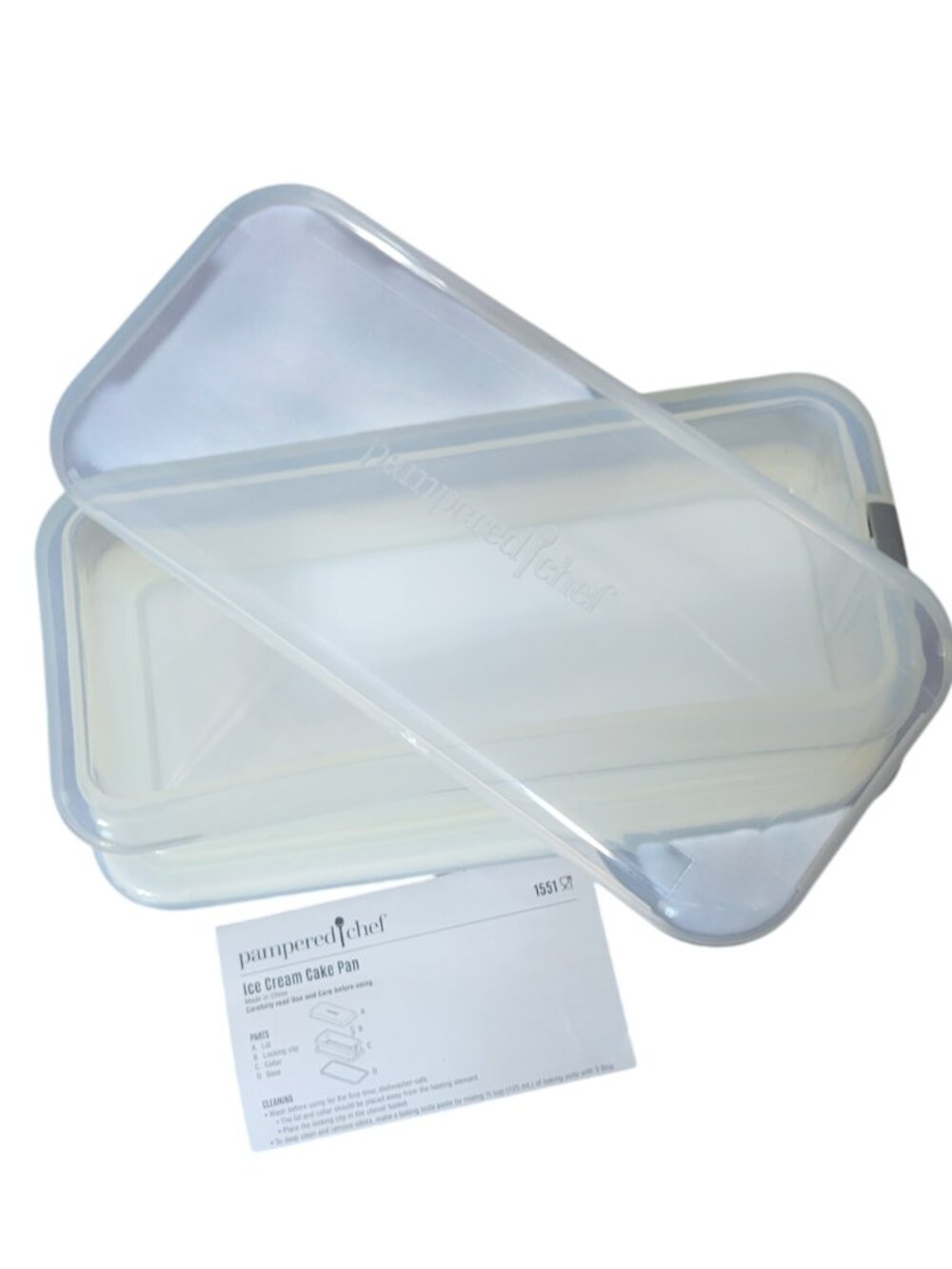 Pampered Chef Ice Cream Cake Pan - EUC